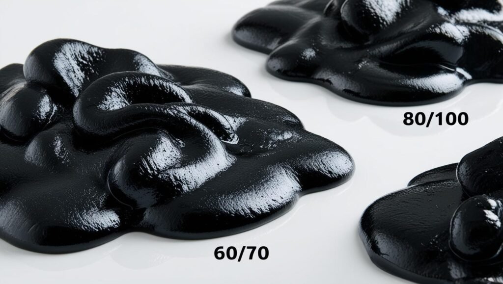 Bitumen (60/70, 80/100 Grades) Paving-grade bitumen for roads, highways, airport runways, and industrial flooring. Delivers strong binding and resistance to deformation.