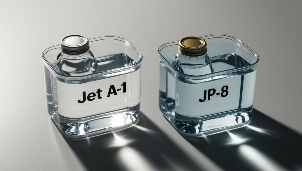 Jet A-1 & JP-8 Aviation Fuel Aviation-grade kerosene fuels that meet stringent international standards for civil (Jet A-1) and military (JP-8) aircraft, ensuring high performance and flight safety.