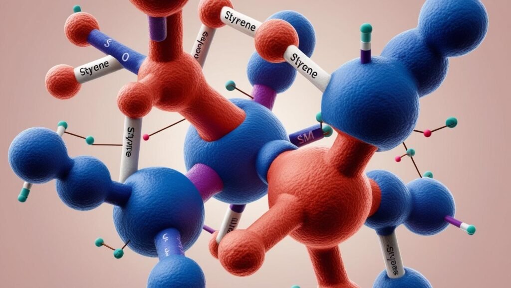 Styrene Monomer (SM) Primary building block for plastics and rubber. Integral in producing polystyrene, ABS, and insulation materials.